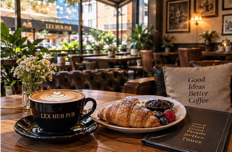 Lex Hub Pub — cafea de specialitate